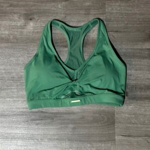 Gymshark Whitney Mesh Sports Bra - Palm Green